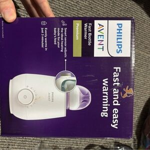 Philips Avent Fast Bottle Warmer - White and Purple